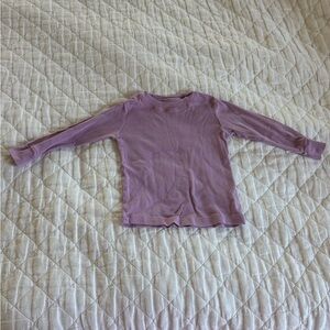 Lavender Long Sleeve Kids Tee